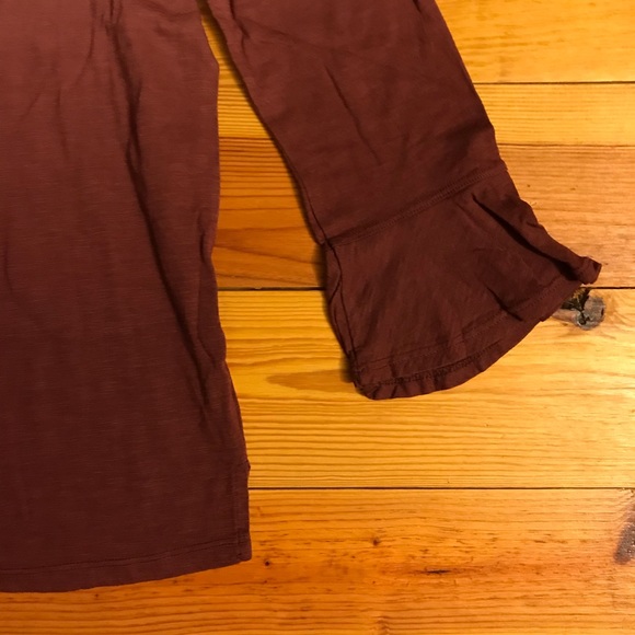 t.la Purple Ombré 3/4 Length Top, EUC, M - Picture 6 of 15